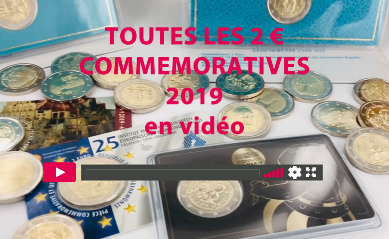 Toutes les pièces de 2€ 2019 en vidéo - Monnaie Magazine