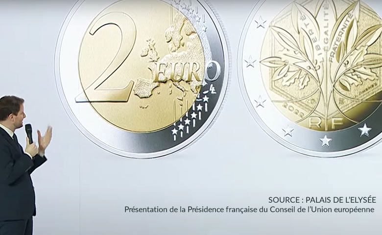 Nouvelles pièces euro France 2022